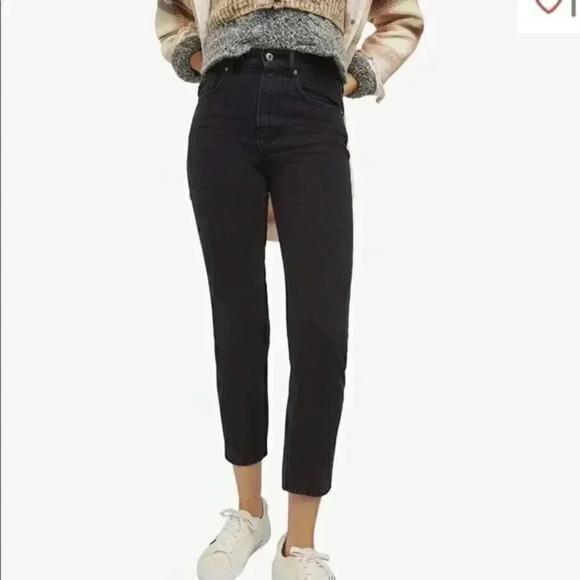 Free People Denim - New‼️Free People Stovepipe Jeans in Black Out